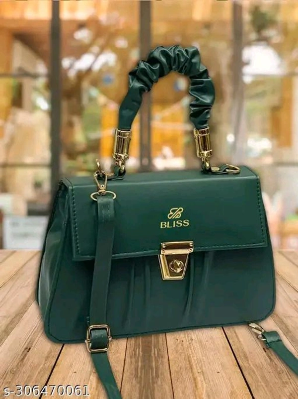 Tech Trendy latest Cross Body Bags & Sling *"Stylish Classic Women Sling Bag (Green) | Elegant attractive beautiful sling bag for women (Green)| Gorgeous Stylish Handbag| Green Sling Bag For Girls & Womens| - Free Size