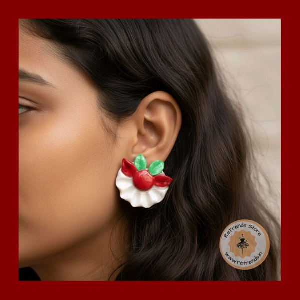 ReTrends Funky Deer Earrings