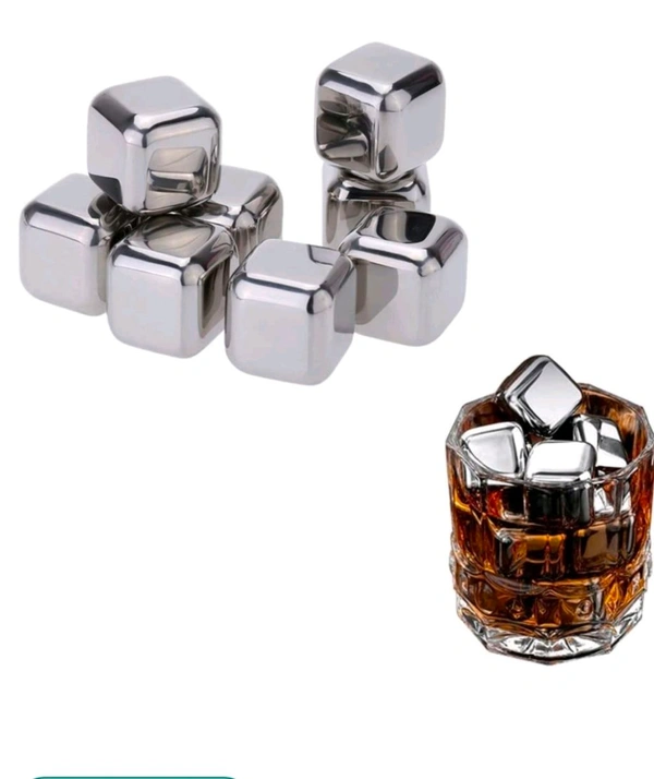 Metal Ice Cube  - Nobel, 2.7 Cm All The Sides Are Equal
