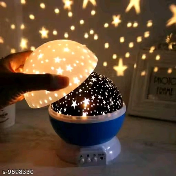 360 Degree Moon Night Light Lamp - Free Size, Perfect room décor lamp🏠
