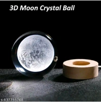 Luxury 3D Moon Night Lamp Best For Gift - "Best For Gifting 🎁", Free Size