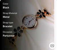 Good Looking Attractive Analog Watch For Girls And Women 😻 - Free Size