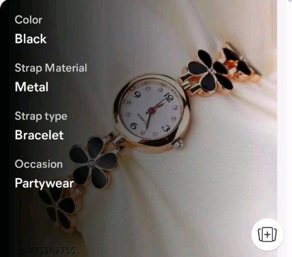 Good Looking Attractive Analog Watch For Girls And Women 😻 - Free Size