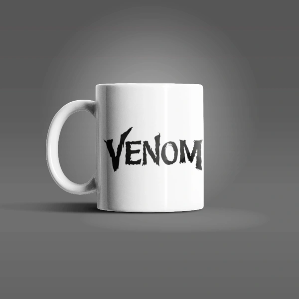 Fancy Mug Venom Printed Mug. - 350ml, white, ceramic