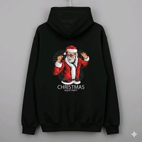 ROSEVERA Hoodie (unisex) - Christmas special design - M, Black