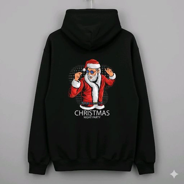ROSEVERA Hoodie (unisex) - Christmas special design - M, Black