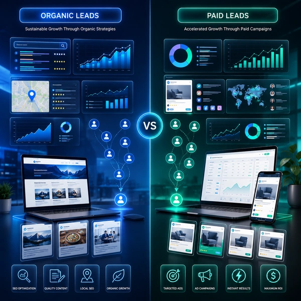 Organic vs Paid Leads
