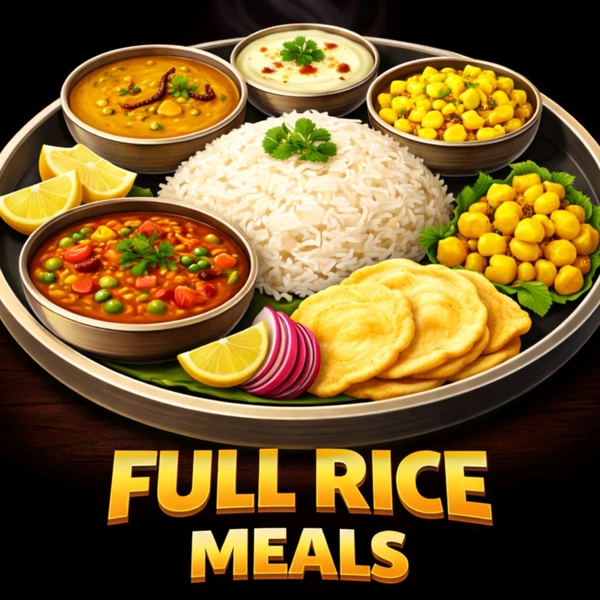 HOME MADE FULL RICE MEALS ಫುಲ್ ರೈಸ್ ಮೀಲ್ಸ್ - 1 Pack
