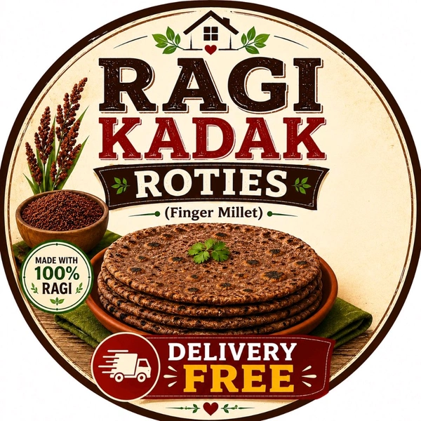 RAGI KADAK ROTIES ರಾಗಿ ಖಡಕ್ ರೊಟ್ಟಿಗಳು (ಎಳ್ಳು ಮಿಶ್ರಿತ)