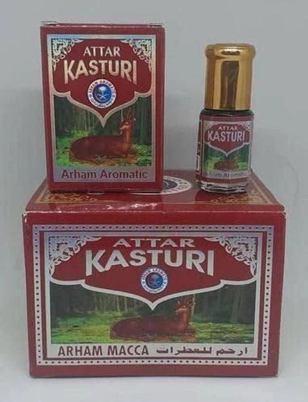 ARHAM ATTAR KASTURI 3ml-(COMBO 2PCS) - 3ml