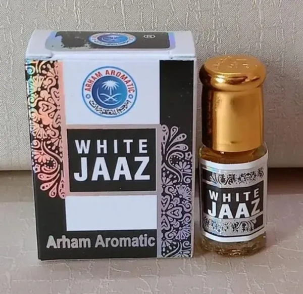 ARHAM ATTAR WHITE JAAZ 3ml-(COMBO 2PCS) - 3ml