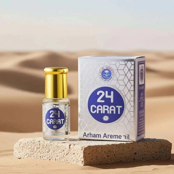 ARHAM ATTAR 24 CARAT 3ml-(COMBO 2PCS) - 3ml