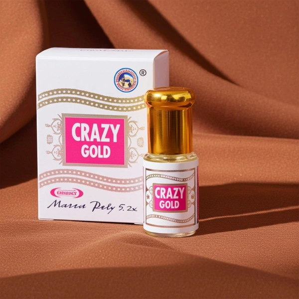 ARHAM ATTAR CRAZY GOLD 3ml-(COMBO 2PCS) - 3ml