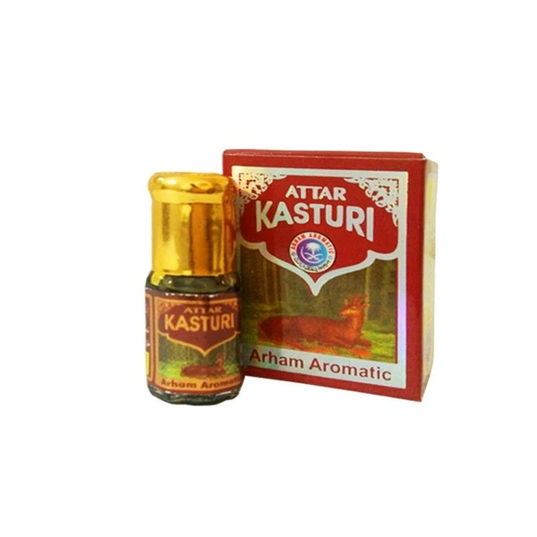 ARHAM ATTAR KASTURI 3ml-(COMBO 2PCS) - 3ml