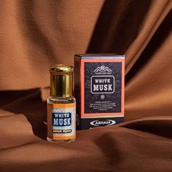 ARHAM ATTAR WHITE MUSK 3ml-(COMBO 2PCS) - 3ml