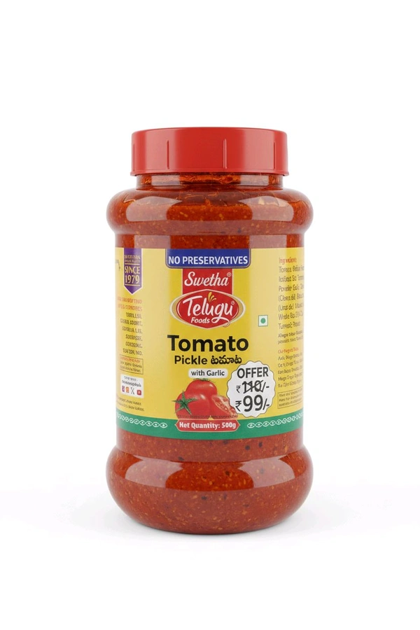 Swetha Tomato Pickle  500g