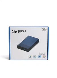 2-in-1 USB 2.0 external hard drive