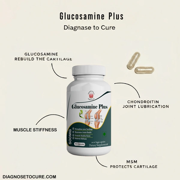 Glucosamine Plus - Advanced Joint Support with Glucosamine, MSM & Chondroitin