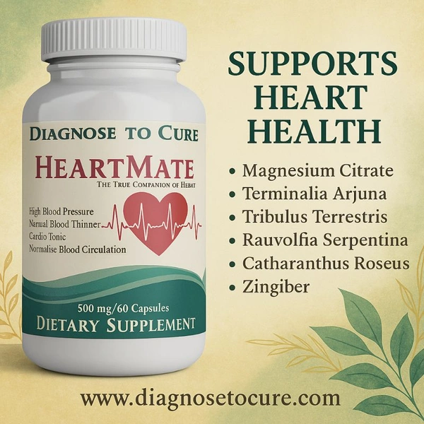 HeartMate: The Natural Ayurvedic Supplement for Heart Health | Diagnose to Cure