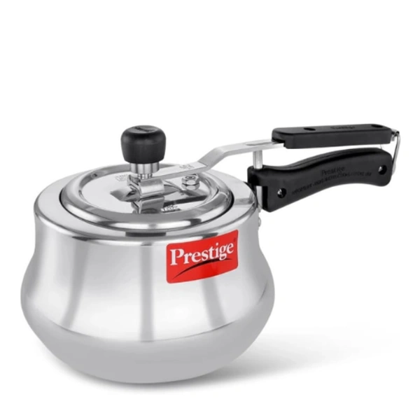 Prestige Nakshatra Plus Svachh 3 L Inner Lid Induction Bottom Pressure Cooker (Aluminium) - 3L, silver