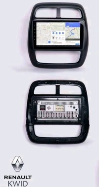 9 Inch Renault Kwid Car Android Stereo With Frame + Ahd Reverse Camera And All Accessories Wirings Kit