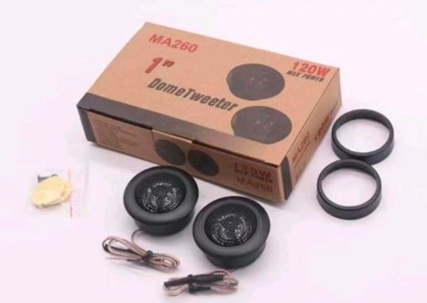 Dome Tweeter 120w Pair Set 