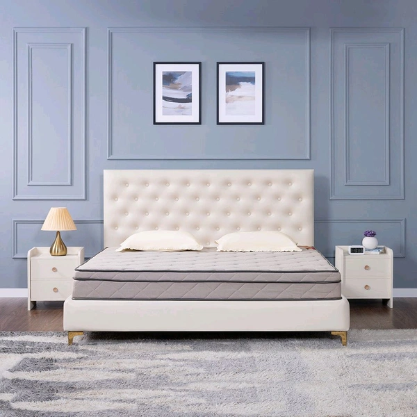 Kurlon Mattresses Kurlon Klassic Premium 7 inch Mattressess - 7 years warranty Rubberized coir Mattress in Ahmedabad Gujarat India - Gray, 72 X 36 x 7