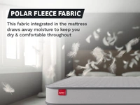 Kurlon Mattresses Kurlon Klassic Premium 7 inch Mattressess - 7 years warranty Rubberized coir Mattress in Ahmedabad Gujarat India - Gray, 72 X 36 x 7