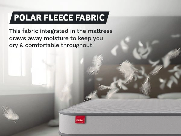 Kurlon Mattresses Kurlon Klassic Premium 7 inch Mattressess - 7 years warranty Rubberized coir Mattress in Ahmedabad Gujarat India - Gray, 72 X 36 x 7