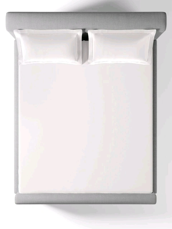 Bombay Dyeing Bombay dyeing Plain white Bedsheet King Size 100% Cotton In Ahmedabad Gujarat India - White