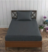 Vfm Decor 100% Cotton Single Bedsheet With Pillow cover At Ahmedabad Gujarat India