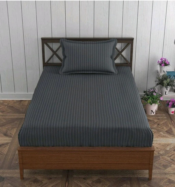 Vfm Decor 100% Cotton Single Bedsheet With Pillow cover At Ahmedabad Gujarat India