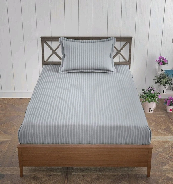Vfm Decor 100% Cotton Single Bedsheet With Pillow cover At Ahmedabad Gujarat India