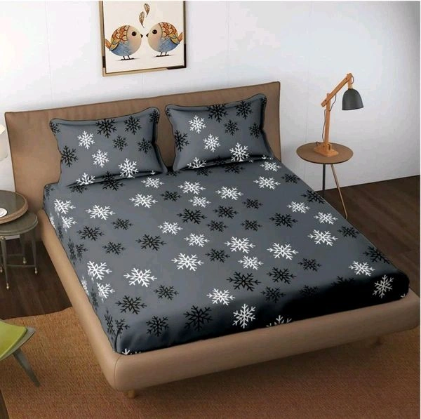 Vfm Decor Double Bedsheet with 2 Pillow covers In Ahmedabad gujarat India - 224 X 244 In Cms