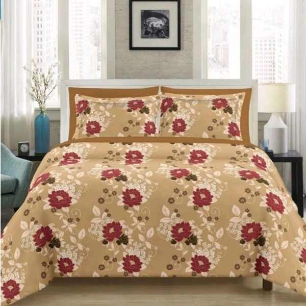Vfm Decor Double Bedsheet with 2 Pillow covers In Ahmedabad gujarat India - 224 X 244 In Cms