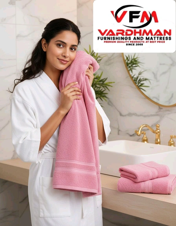 Bombay Dyeing 100% Cotton Tulip Towel Ladies / Kid Size 60 X 120 Cm In Ahmedabad Gujarat India