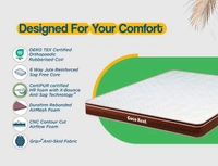Centuary Mattress Centuary Coco Rest Ortho Wellness 6+1 Inch Thick Mattress with 10 Years Warranty - 72 X 30 X 6