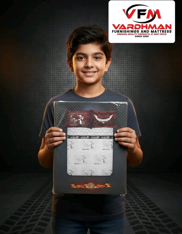 Bombay Dyeing Kids Design Double Bedsheet With 2 Pillow covers In Ahmedabad Gujarat India