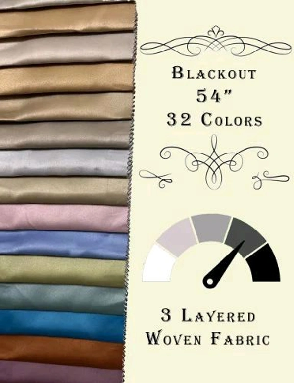 Blackout Fabric For Curtain And Curtain Backing Best Premium Quality Available at Ahmedabad