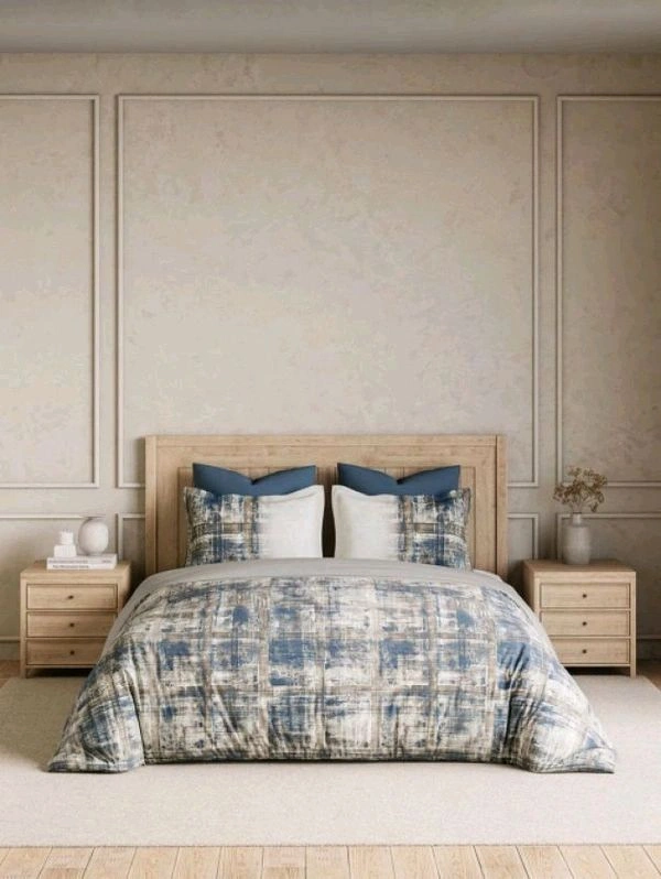 D'Decor Bedsheet Super King Size 3.00 Mtr X 3.00 Mtr With 2 Pillow Cover