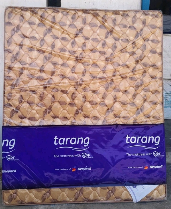 Sleepwell Feather Foam Sleepwell Tarang Mattress With 3 Years Warranty In Three Fold - 72x30x3