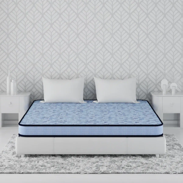Kurlon Mattresses Kurlon Duorest Premium 6 inch Mattressess - 20 years warranty Best Mattress In Ahmedabad gujarat India - Royal Blue, 72 X 36 x 6