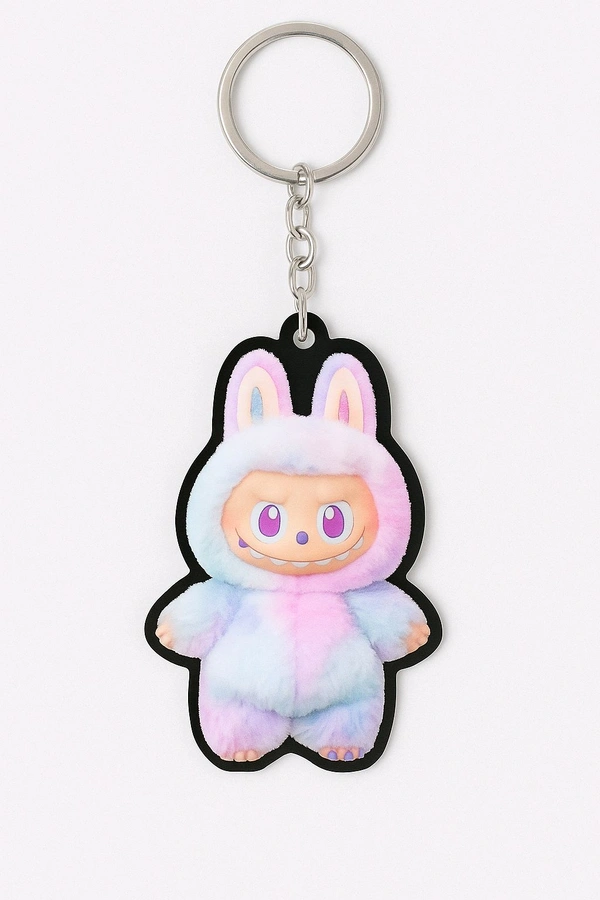 Labubu MDF Keychain 