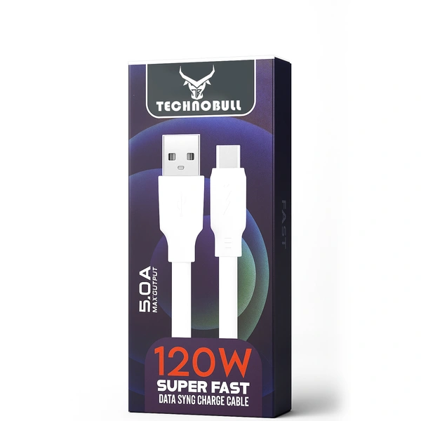 TECHNOBULL 120w DATA CABLE C-TYPE