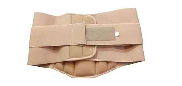 Lumbo Sacral Belt Waist & Back Support Belt Slip Disc Mild Support Back & Abdomen Support Lumbar Support Waist Belt Lower Back Pain Relief For Men/Women,Universal Size - Universal, Beige