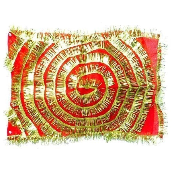 Mata ki Chunri full size Size = 1 Meter Red Altar Cloth - 1 meter, Red
