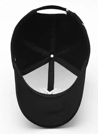 Unisex Black NY Baseball Cap – Stylish Adjustable Sports Cap for Men & Women - Free, Black