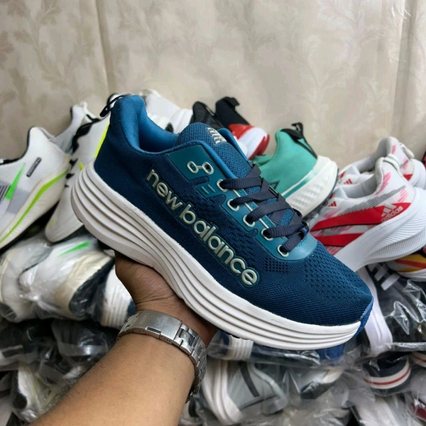 New Balance 7a Quality Blue and white Running And casual sneakers - 6