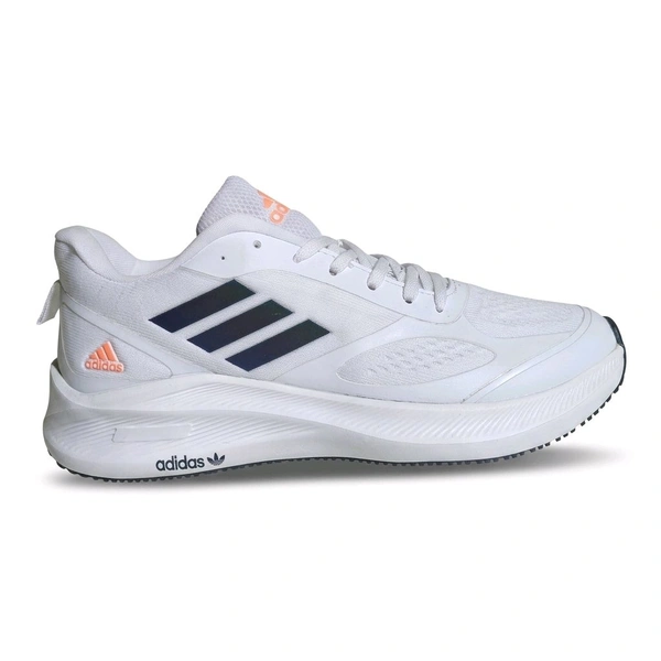 Adidas White Running Shoes for Men 7A Quality | Lightweight Sports Sneakers - 10