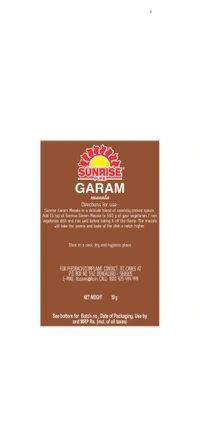 Sunrise Garam Masala - 7g